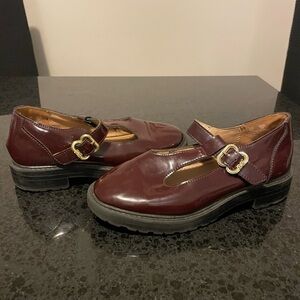 Sam Edelman’s Taelor Kids Mary Jane shoes. Size 3 Maroon